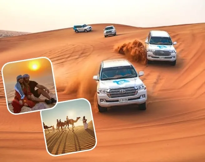 Dune Bashing in Abu Dhabi Desert